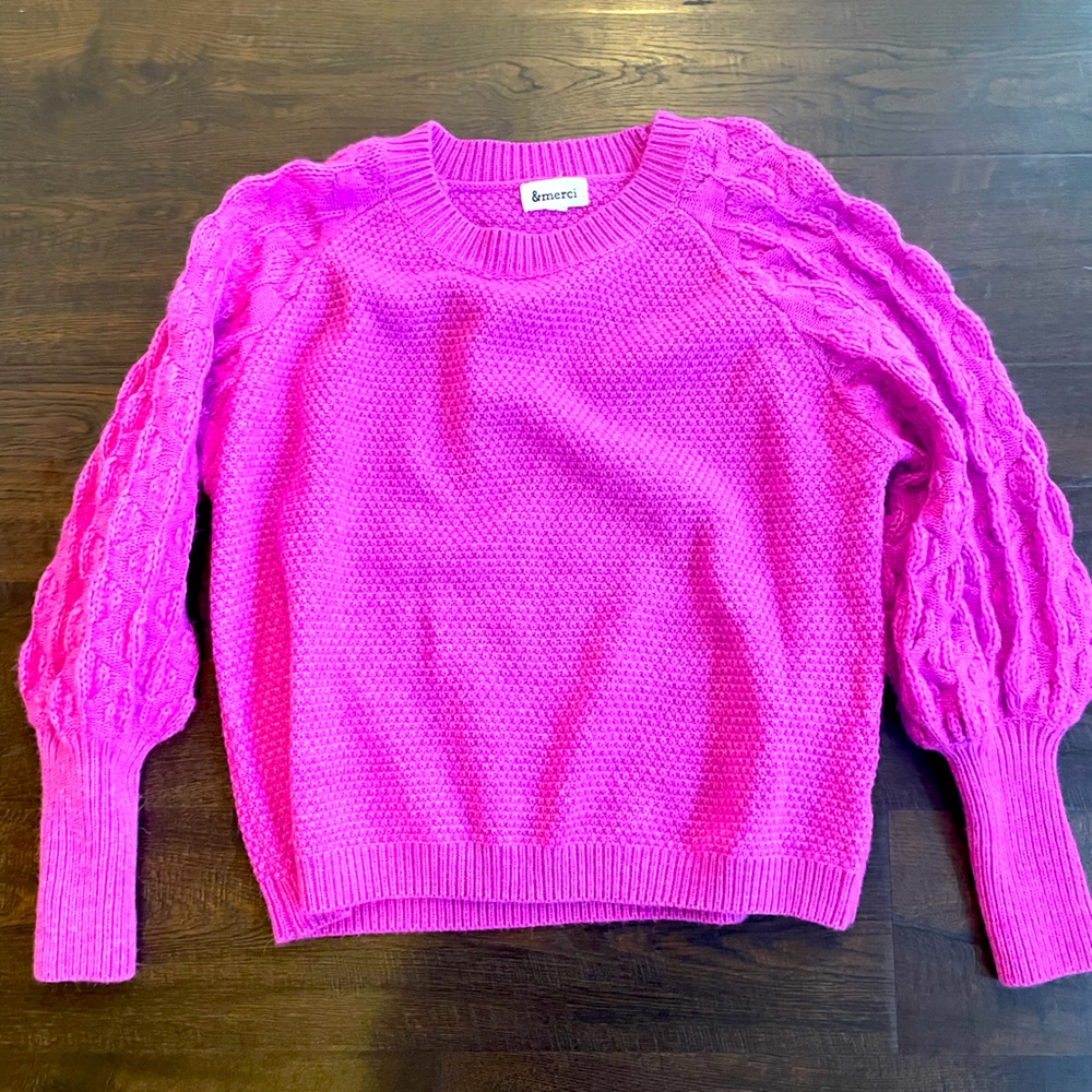 Bright Pink NEW Sweater